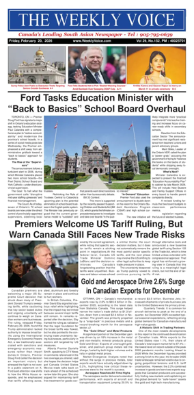 Cover of The Weekly Voice