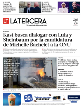 Cover of La Tercera