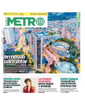 Cover of Publimetro Colombia