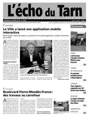 Cover of L’echo du Tarn