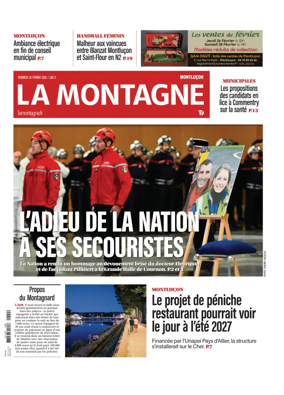 Cover of La Montagne (Montlucon)