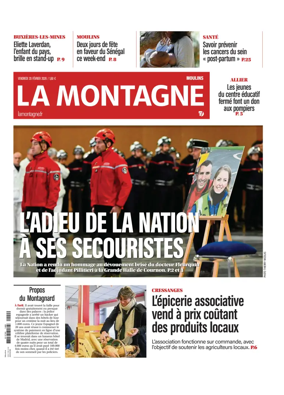 Cover of La Montagne (Moulins)