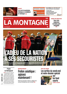 Cover of La Montagne (Riom)