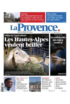 Cover of La Provence Alpes-de-Haute-Provence