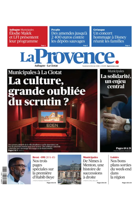 Cover of La Provence Aubagne-La Ciotat