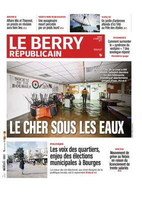 Cover of Le Berry Republicain