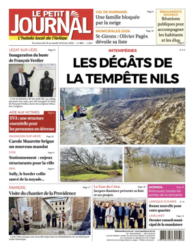 Cover of Le Petit Journal - L'hebdo local de l'Ariege