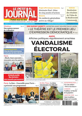 Cover of Le Petit Journal - L'hebdo local du Gers