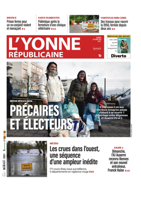 Cover of L'Yonne Republicaine