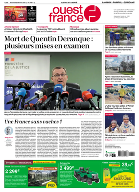 Cover of Ouest-France (Lannion / Paimpol / Guingamp)