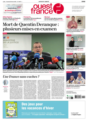 Cover of Ouest France (Orne)