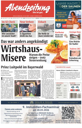 Cover of Abendzeitung Munchen