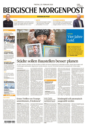 Cover of Bergische Morgenpost Wermelskirchen/Huckeswagen/Radevormwald