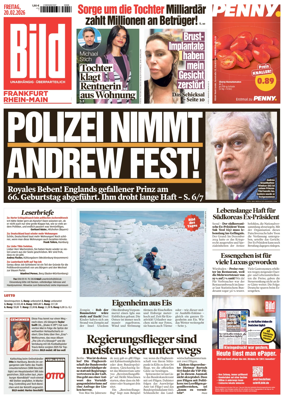 Cover of BILD Frankfurt