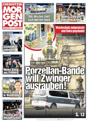 Cover of Chemnitzer Morgenpost