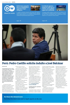 Cover of Deutsche Welle (Spanish edition)