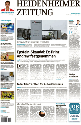 Cover of Heidenheimer Zeitung