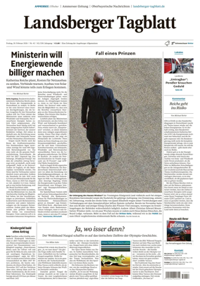 Cover of Landsberger Tagblatt