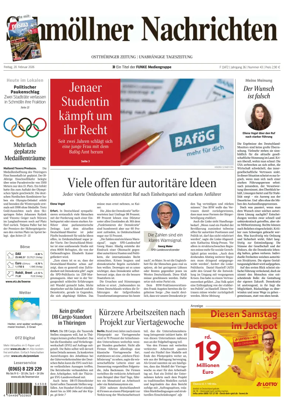 Cover of Ostthuringer Zeitung (Schmolln)