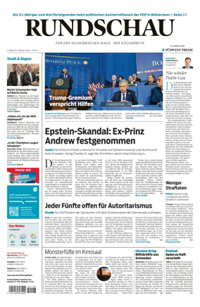 Cover of Rundschau fur den Schwabischen Wald – Der Kocherbote