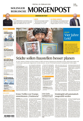 Cover of Solinger Bergische Morgenpost/Remscheid
