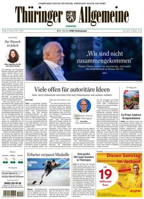Cover of Thuringer Allgemeine (Sommerda)