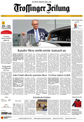 Cover of Trossinger Zeitung