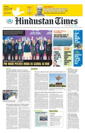 Cover of Hindustan Times (Chandigarh) - School