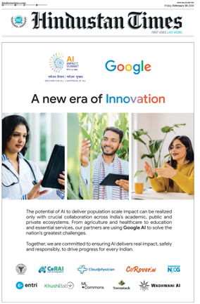 Cover of Hindustan Times (Delhi)