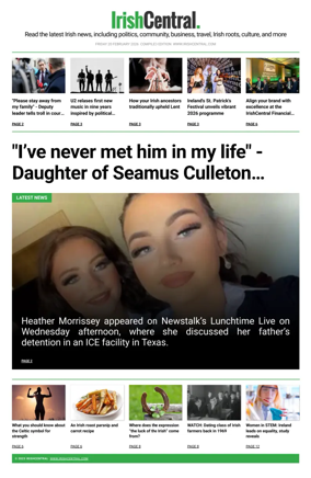 Cover of Irish Central