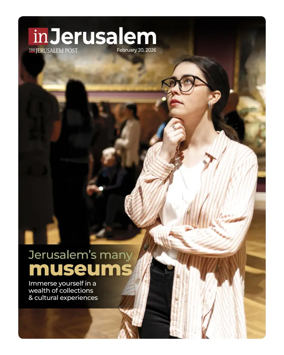 Cover of The Jerusalem Post In Jerusalem