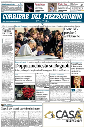 Cover of Corriere del Mezzogiorno (Campania)