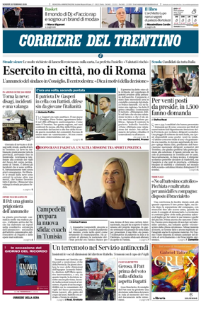 Cover of Corriere del Trentino