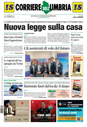Cover of Corriere dell Umbria