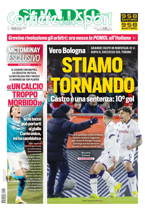 Cover of Corriere dello Sport Stadio (Bologna)