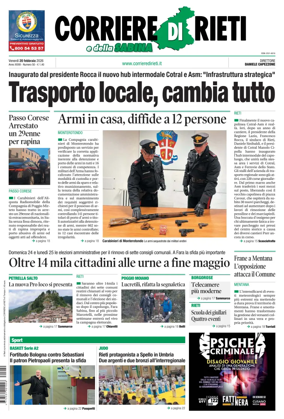 Cover of Corriere di Rieti
