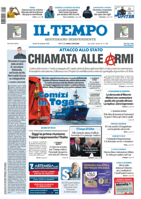 Cover of Il Tempo (Nazionale)