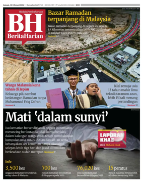 Cover of Berita Harian