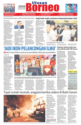 Cover of Utusan Borneo (Sabah)
