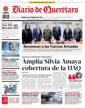 Cover of Diario de Queretaro