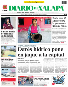 Cover of Diario de Xalapa