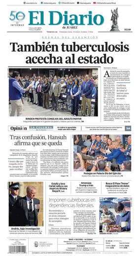 Cover of El Diario de Juarez