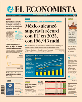 Cover of El Economista (Mexico)
