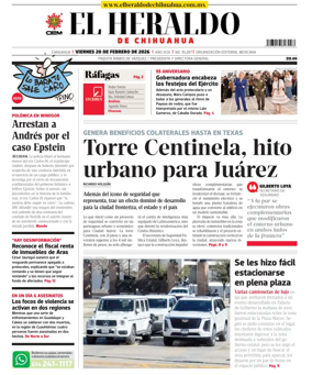 Cover of El Heraldo de Chihuahua