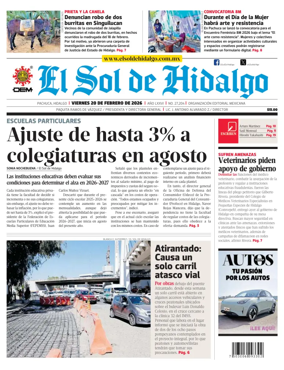 Cover of El Sol de Hidalgo