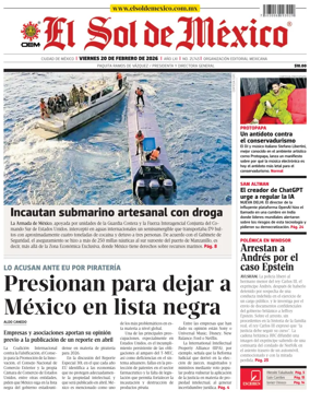 Cover of El Sol de Mexico