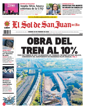 Cover of El Sol de San Juan del Rio