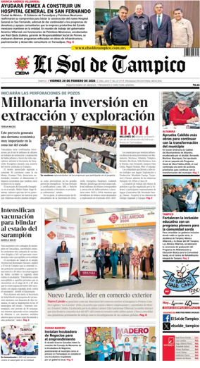 Cover of El Sol de Tampico