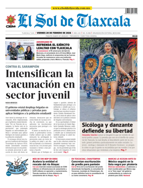 Cover of El Sol de Tlaxcala