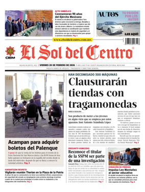 Cover of El Sol del Centro
